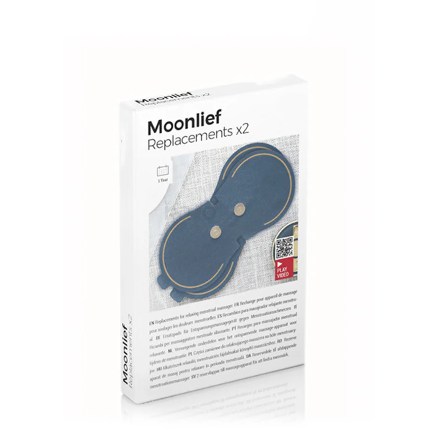 Adesivos de Reposição para Massajador Relaxante Menstrual Moonlief (Pack de 2) - Image 5