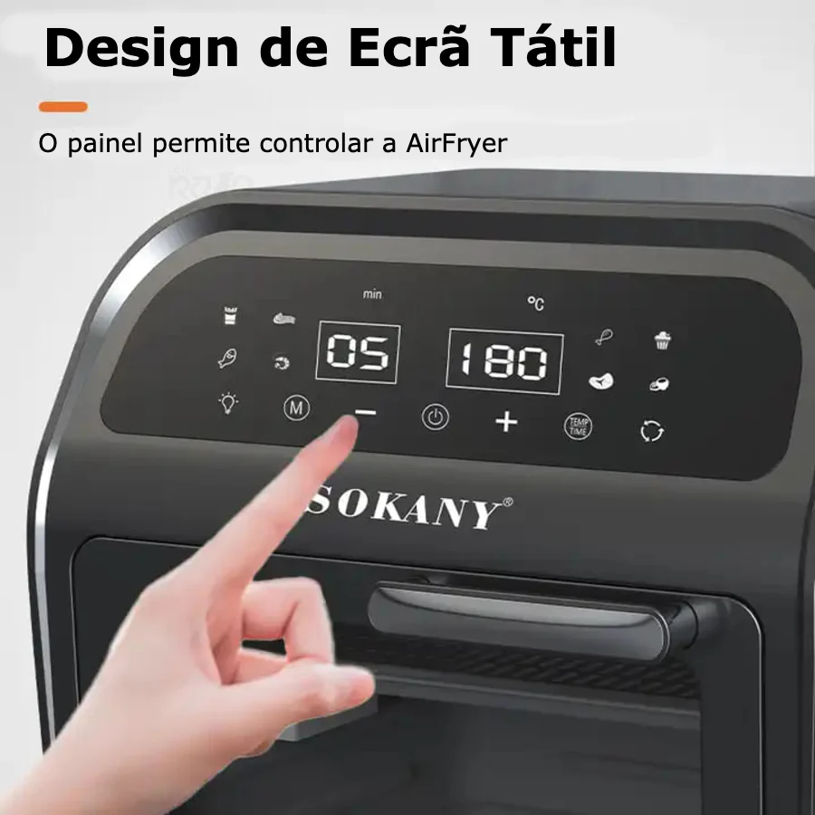 AirFryer Fritadeira Sem Óleo 16L - SK-ZG-8032 - Image 7