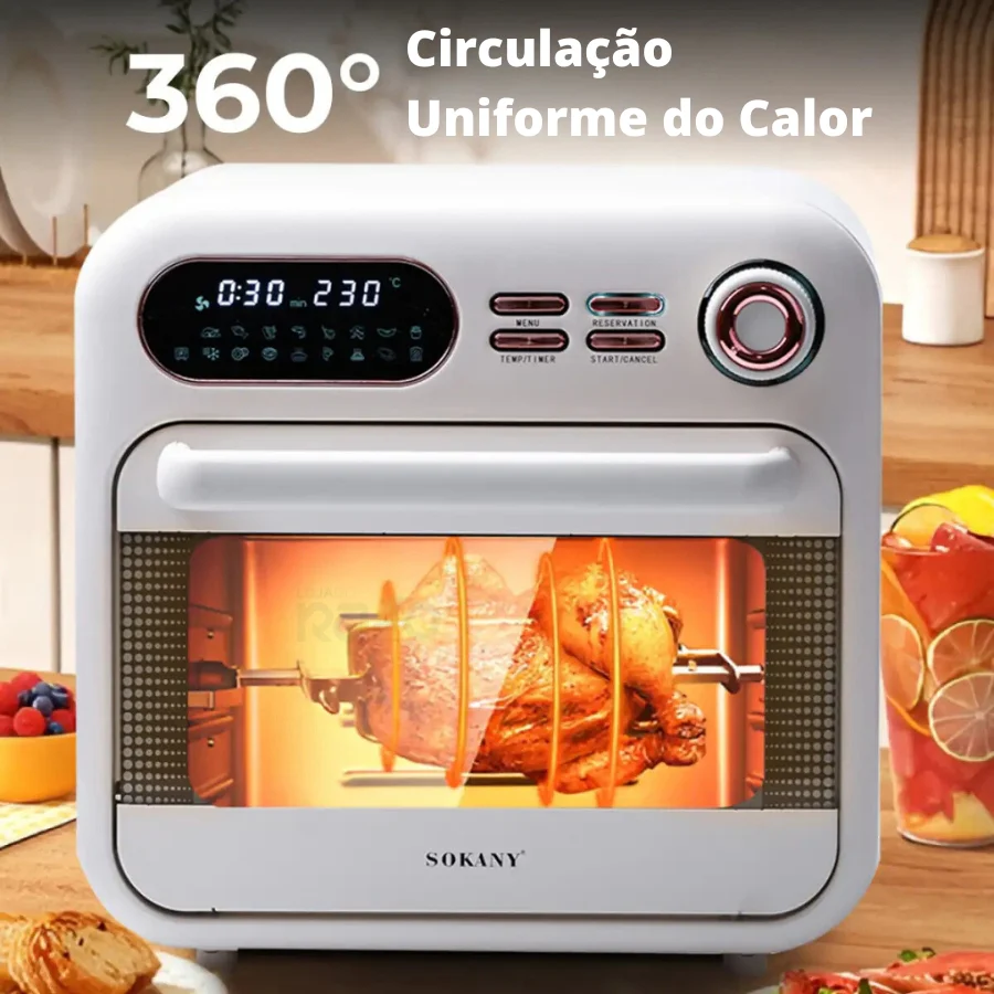 AirFryer Fritadeira Sem Óleo 18L - SK-10003 - Image 8
