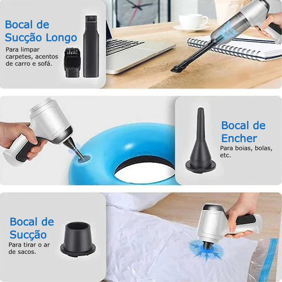Aspirador 3 em 1 Portátil - Image 7