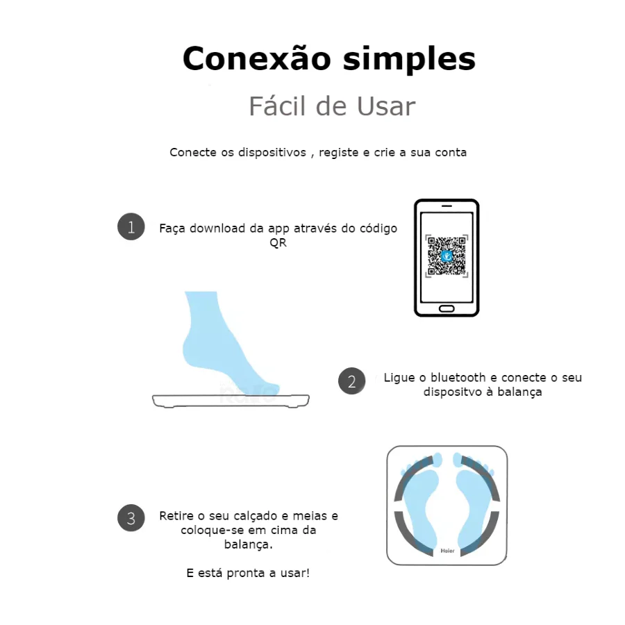 Balança Digital Inteligente com Bluetooth - Image 4