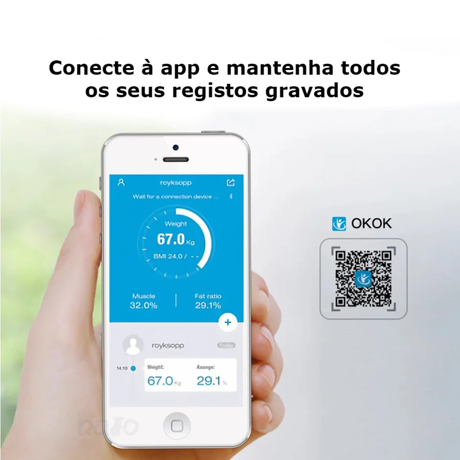 Balança Digital Inteligente com Bluetooth - Image 5