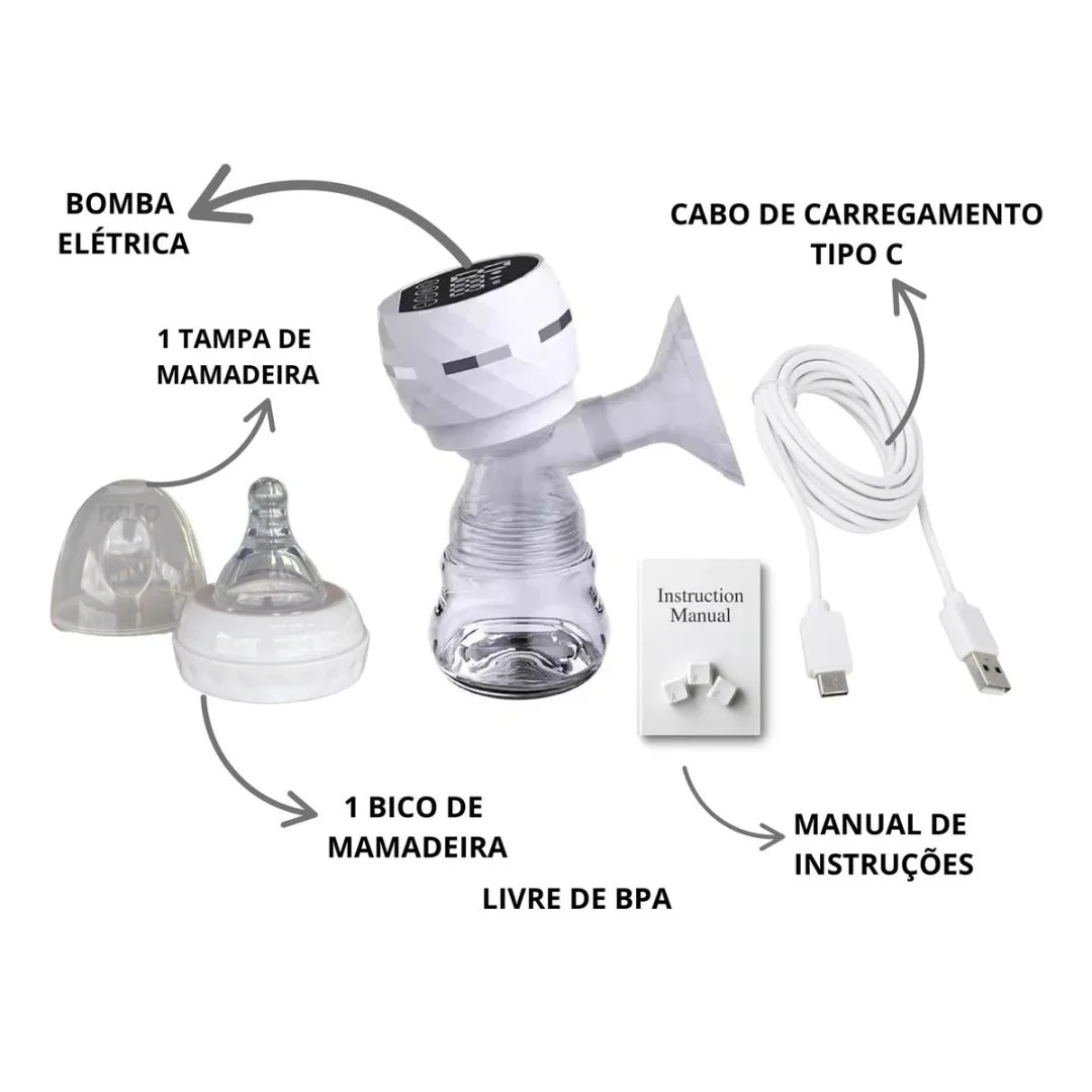 Bomba Tira-Leite Recarregável Silence - Image 6