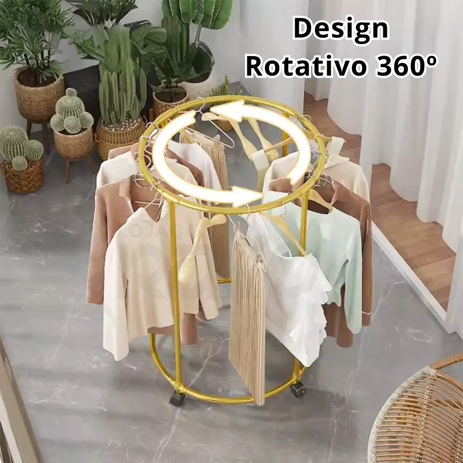Cabide Circular Giratório para Roupa - Image 6
