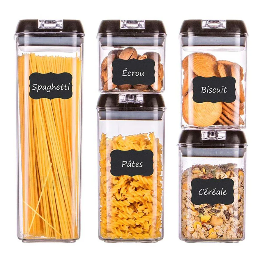 Caixas de Armazenamento de Alimentos - 5 Peças - Image 2