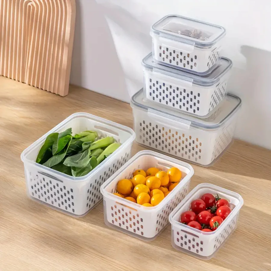 Caixas de Conservação para Alimentos - 3Pcs