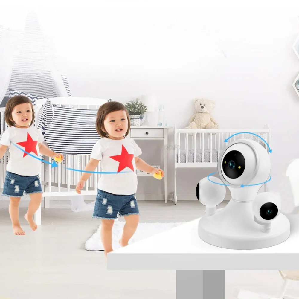 Câmara de Vigilância WiFi 4K Tripla Lente - G916 - Image 3