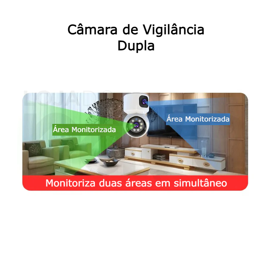 Câmara de Vigilância WiFi Dupla - Image 3