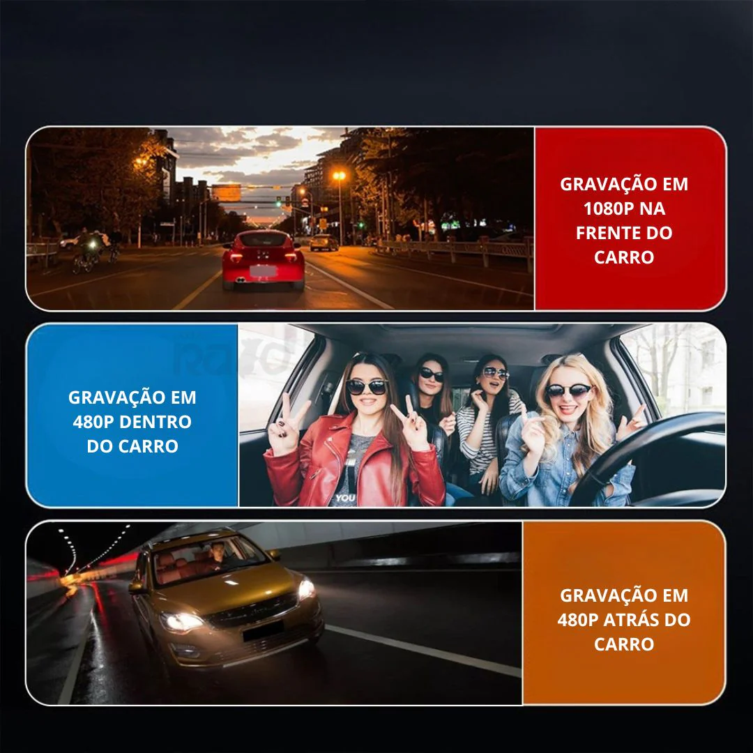 Câmara DVR Dual para Carro - V-8506 - Image 5