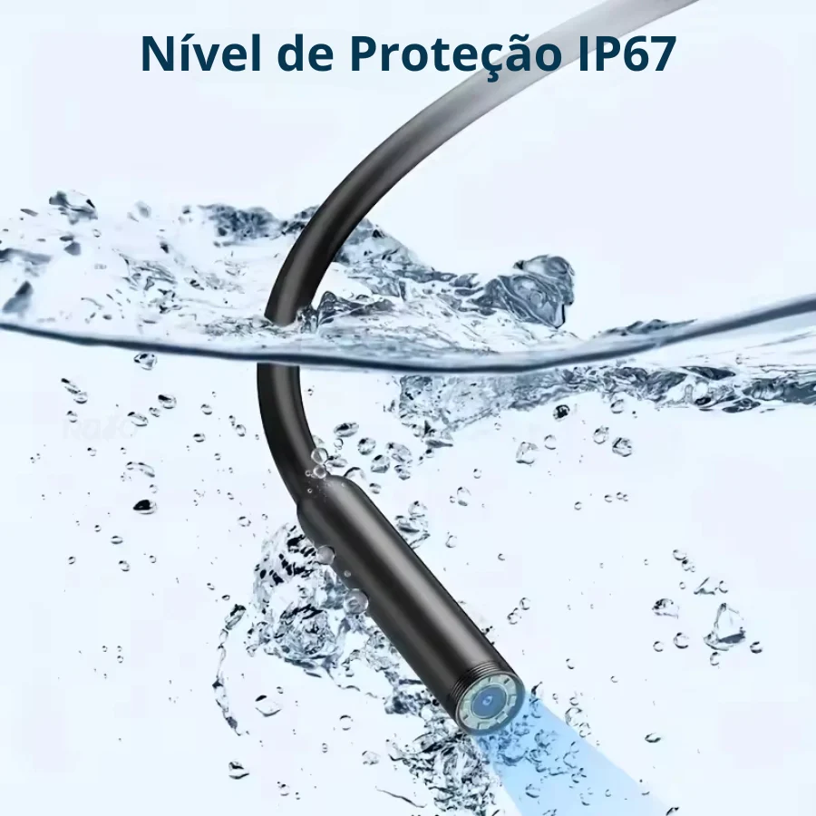 Câmara Endoscópica Wi-Fi IP67 - Q-NK65 - Image 9