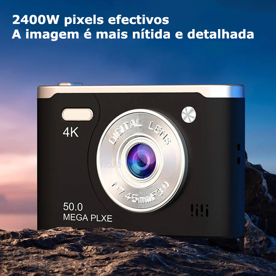 Câmara Fotográfica Digital 4K