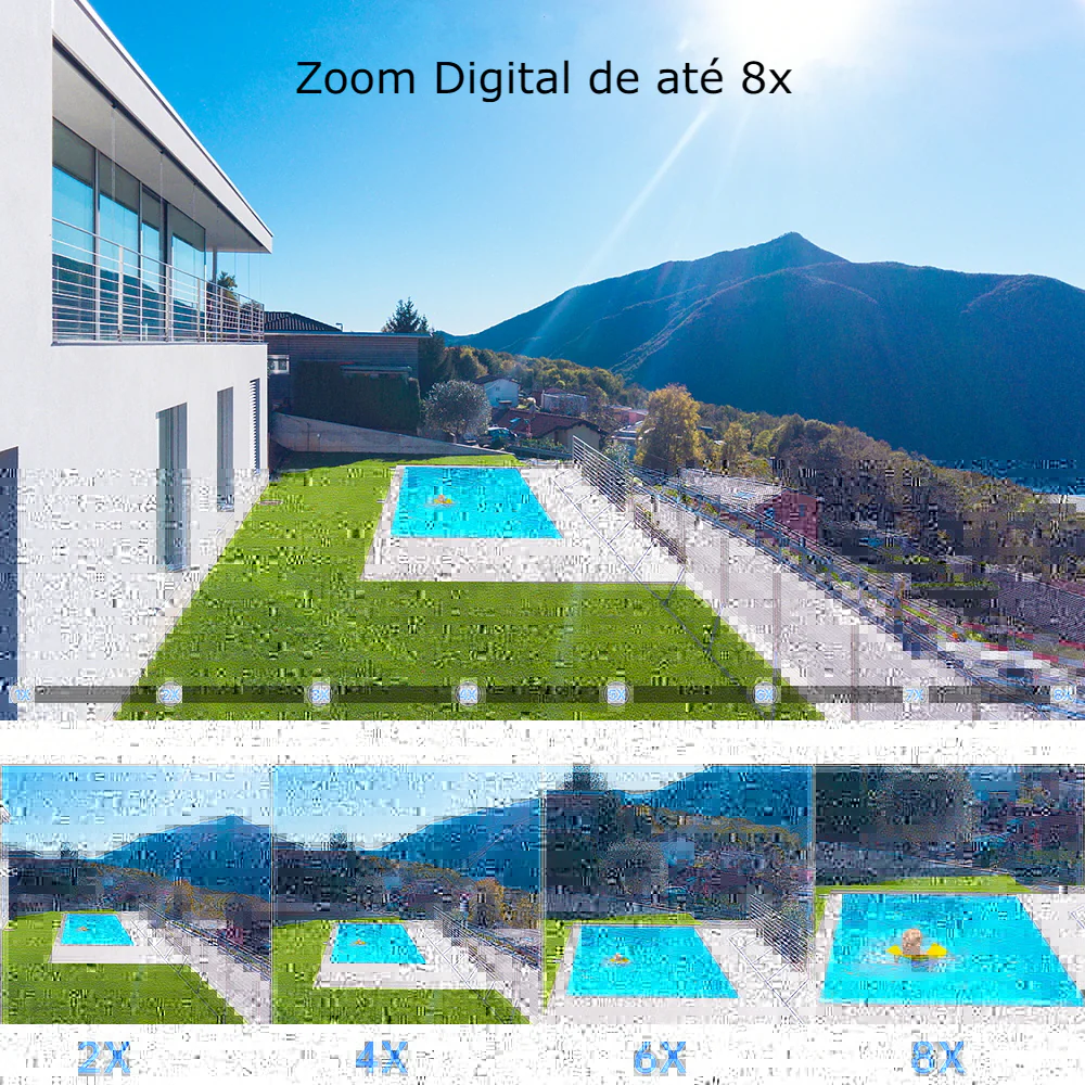 Câmara Wifi com Zoom Jortan JT-8186XM - Image 5