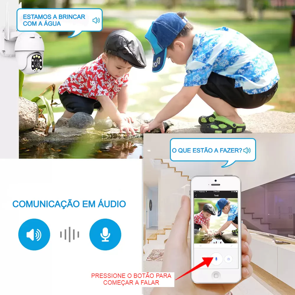 Câmara WIFI Inteligente Jortan JT-8170 - Image 6