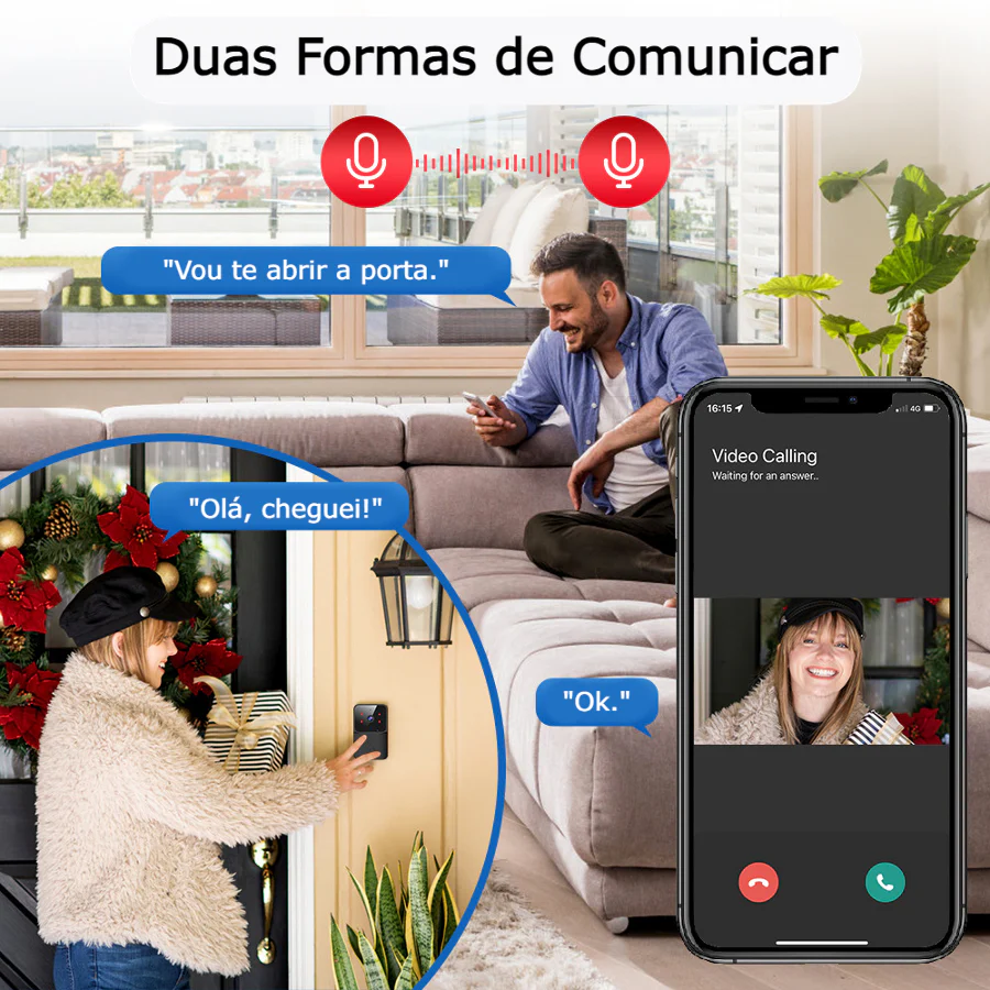 Campainha de Vídeo Wi-Fi - Image 5