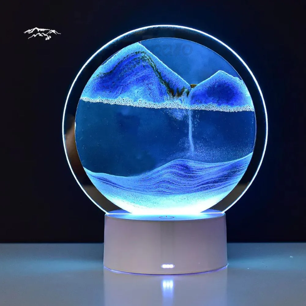 Candeeiro de Areia Dinâmico 3D LED - Image 3