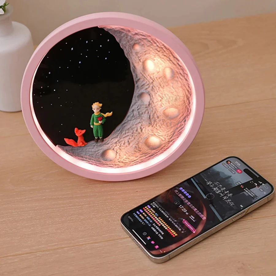 Candeeiro Lua Principezinho com Coluna - Image 6