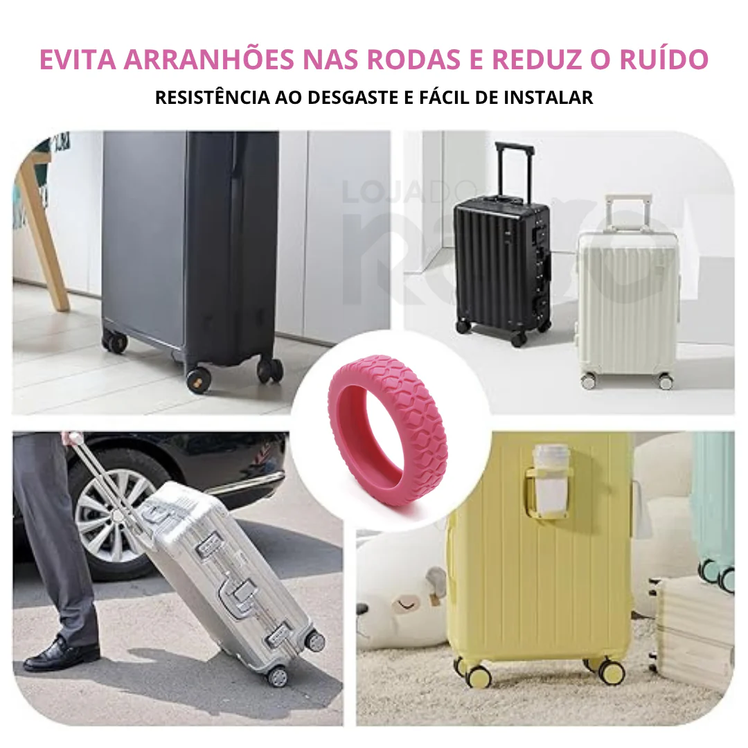 Capas Protetoras para Rodas de Bagagem - 8 Pçs - Image 3