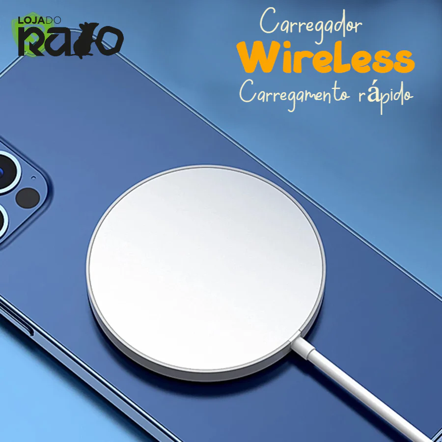Carregador Wireless Portátil - Carregamento Rápido - Image 3