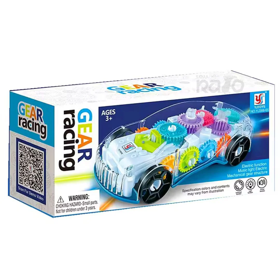 Carro Brinquedo Educativo - Engrenagens, Luzes e Música - Image 3