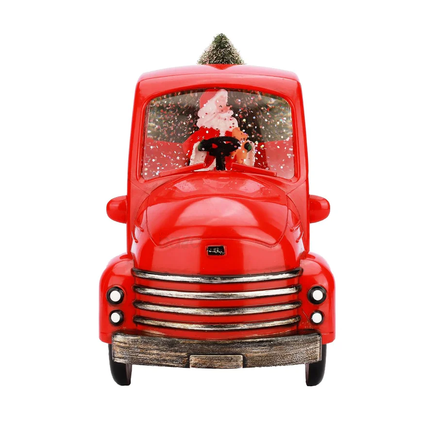Carro Natalício Pai Natal Iluminado - Image 4