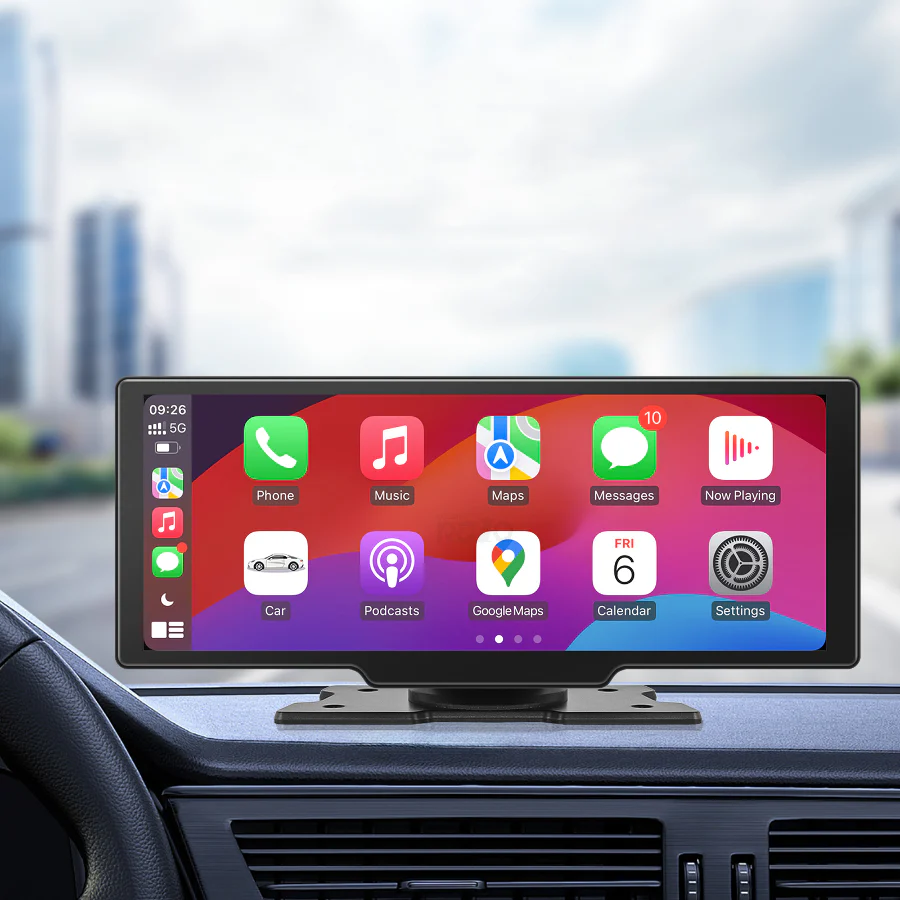 Central Multimédia 4K - Android Auto e CarPlay Q-CA600