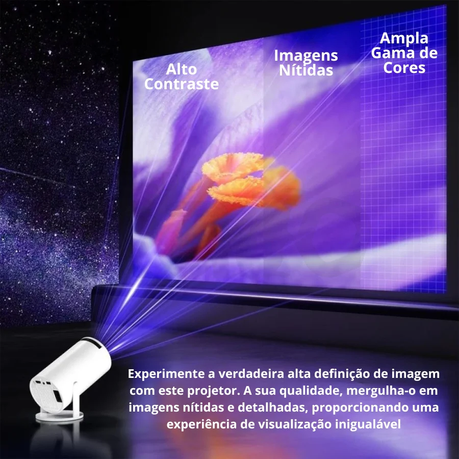 CinePlay X - Projetor 4K + Consola de Jogos Wireless - Image 6