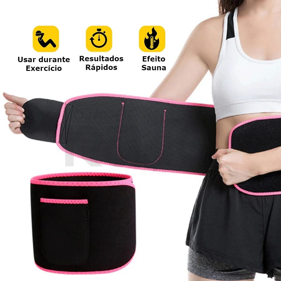 Cinta de Compressão Desportiva com Bolso - Image 7