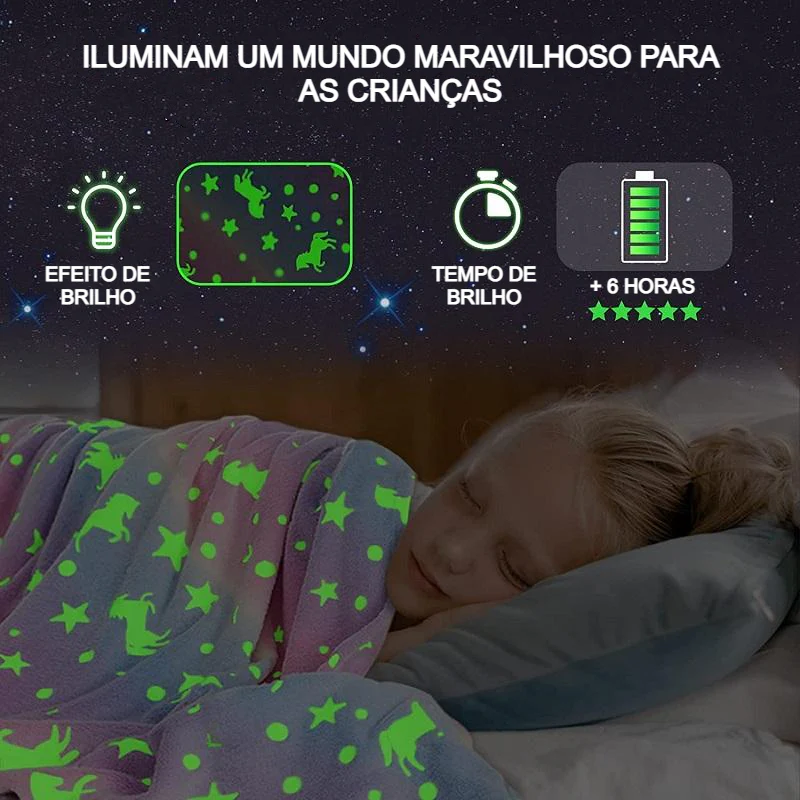 Cobertor Mágico que Brilha no Escuro - Image 8