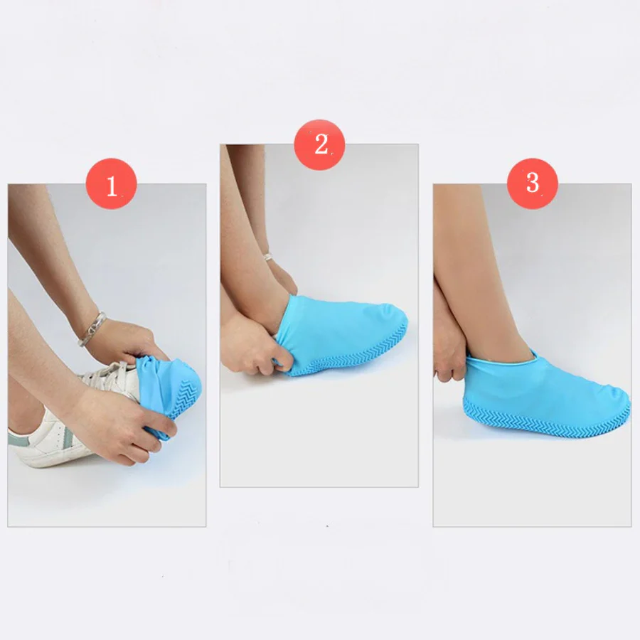 Cobertura de Sapatos à Prova de Água Reutilizáveis - Image 5
