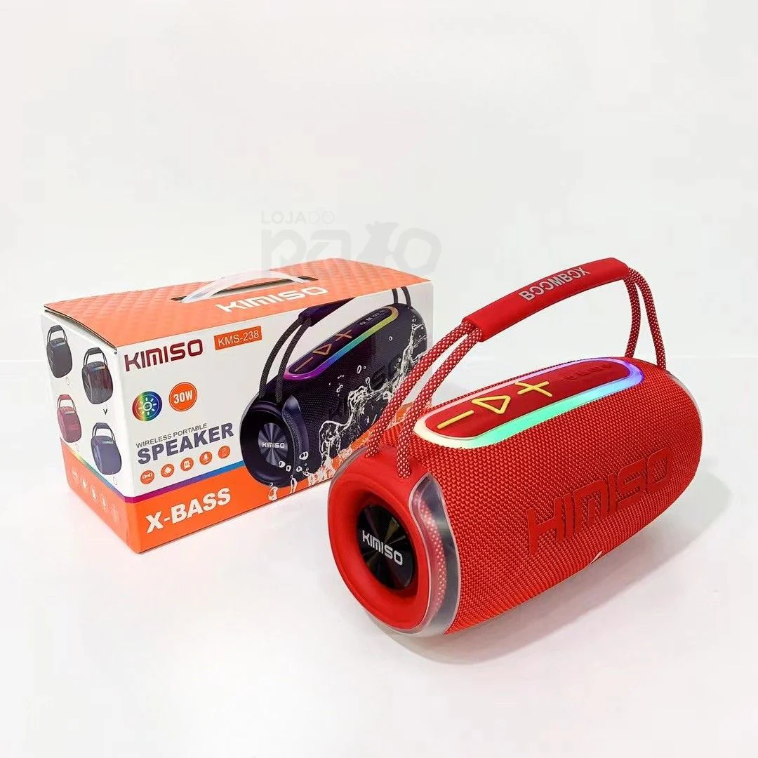 Coluna Bluetooth 30W X-Bass – KMS-238 - Image 5