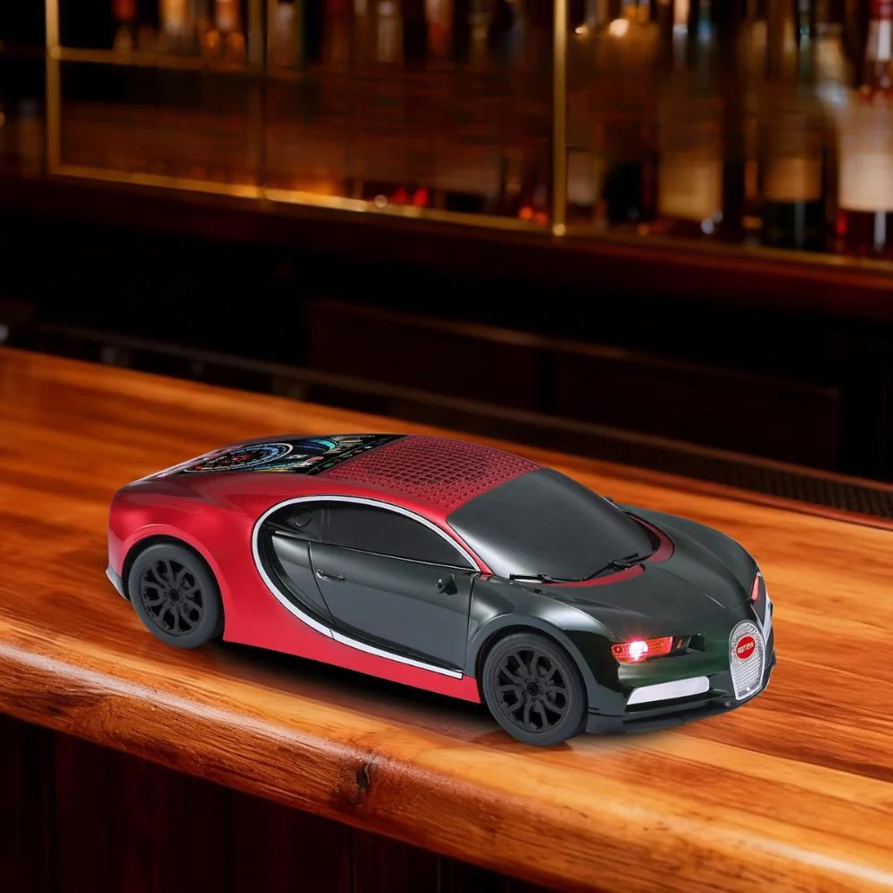 Coluna Bluetooth com Rádio Formato Bugatti - KP-848 - Image 7