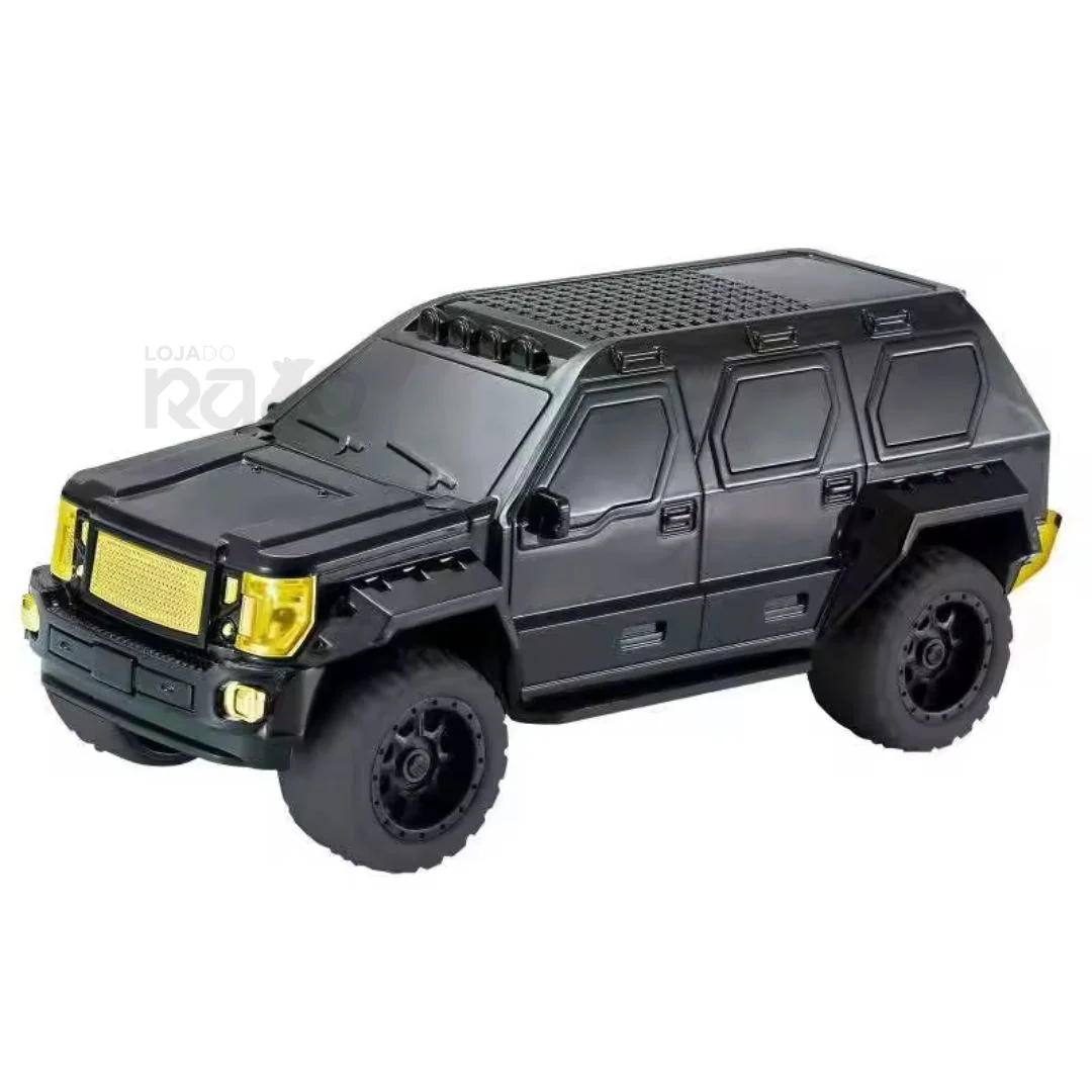 Coluna Bluetooth com Rádio Formato Jipe - Q-YX1869 - Image 2