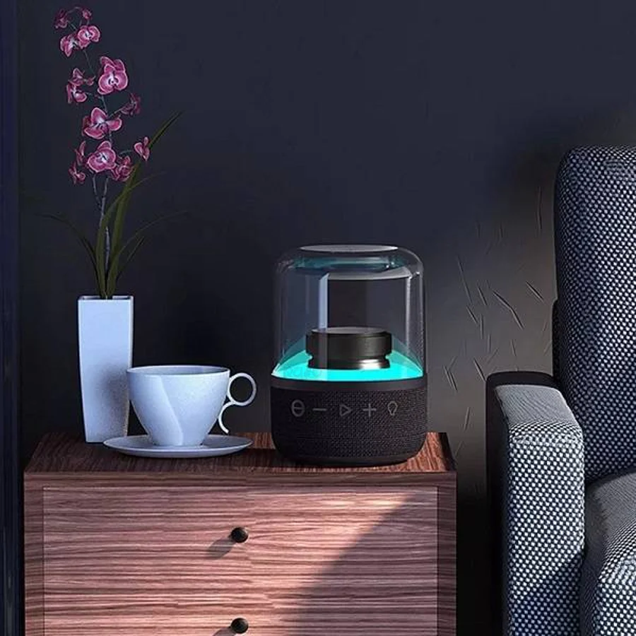 Coluna Bluetooth LED KMS-167 - Image 7