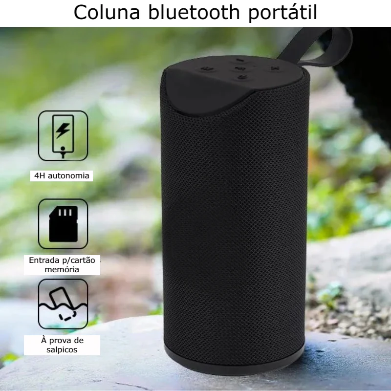 Coluna Bluetooth Portátil com Suporte - Image 6