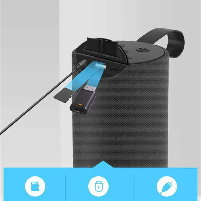 Coluna Bluetooth Portátil com Suporte - Image 8