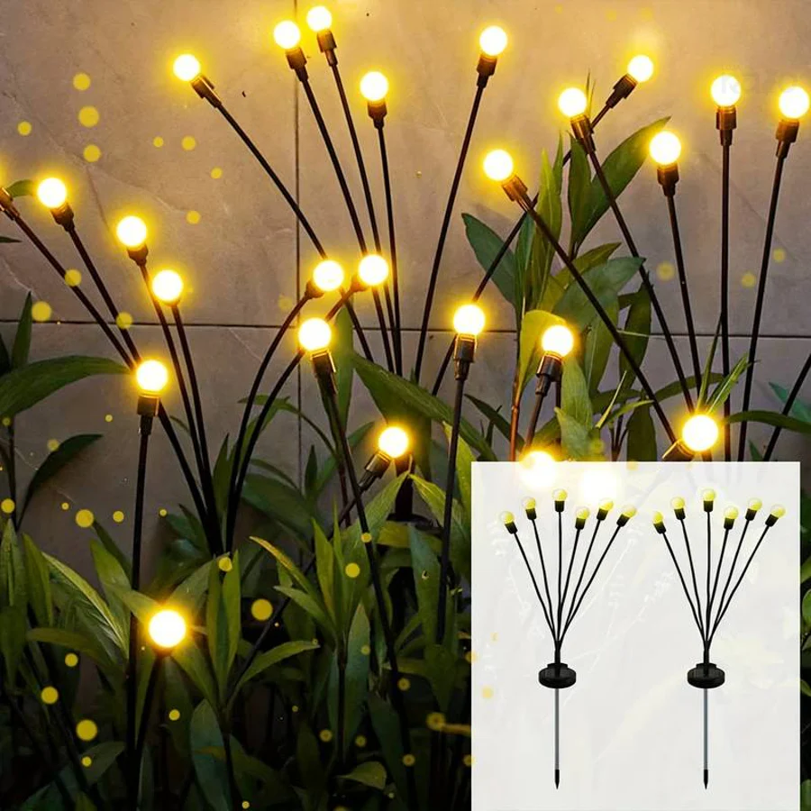 Conjunto de Luzes Solares para Jardim