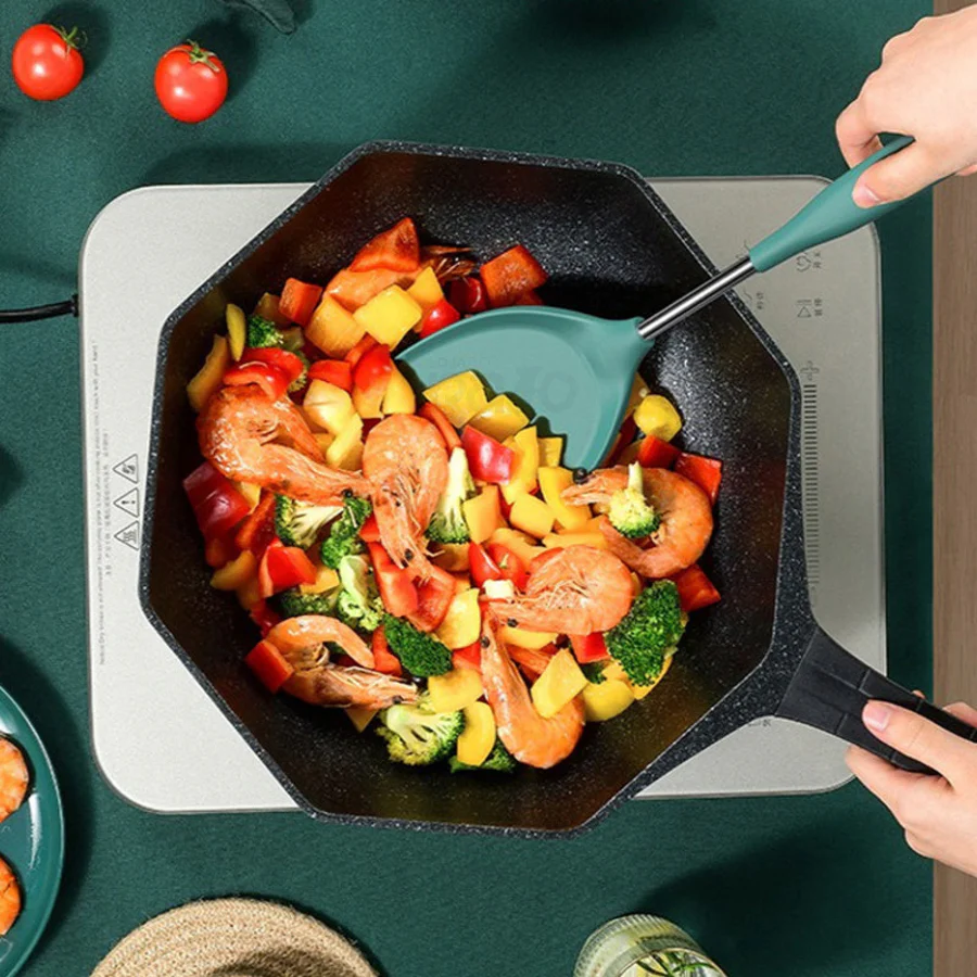 Conjunto Lux de Utensílios de Cozinha em Silicone - 6 Pcs - Image 7