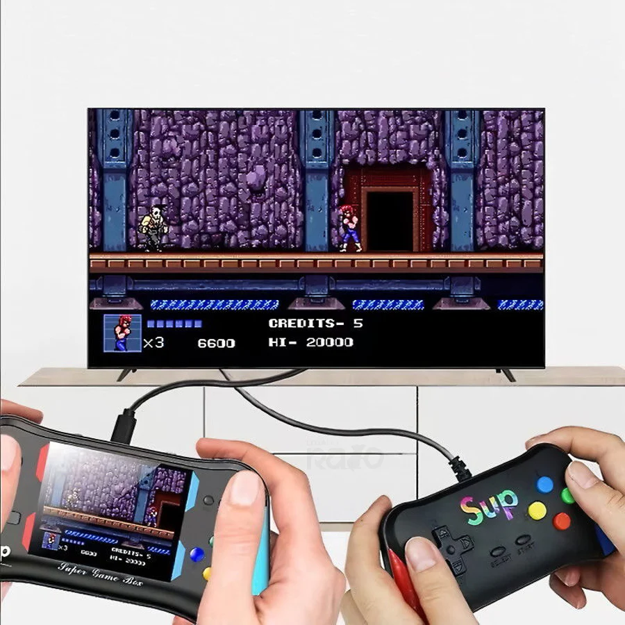 Consola de Jogos X7M + Comando - 500 Jogos - Image 4
