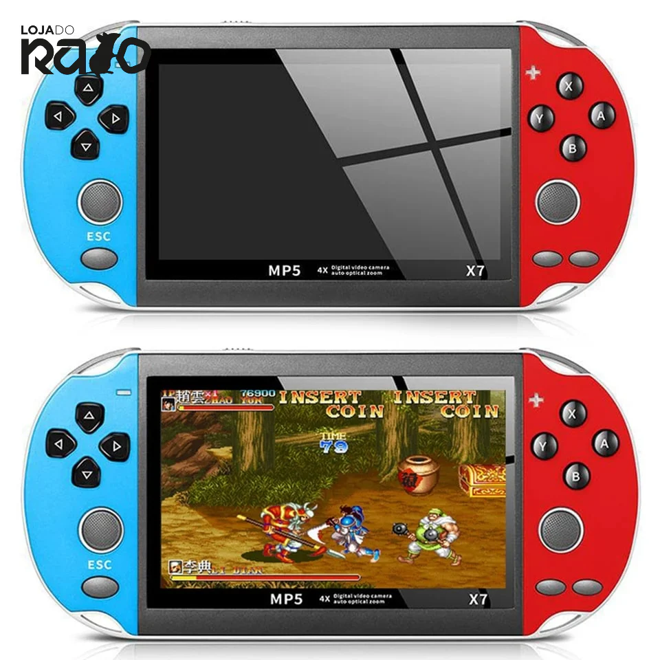 Consola Portátil X7 Plus 8GB + 1000 Jogos - Image 4
