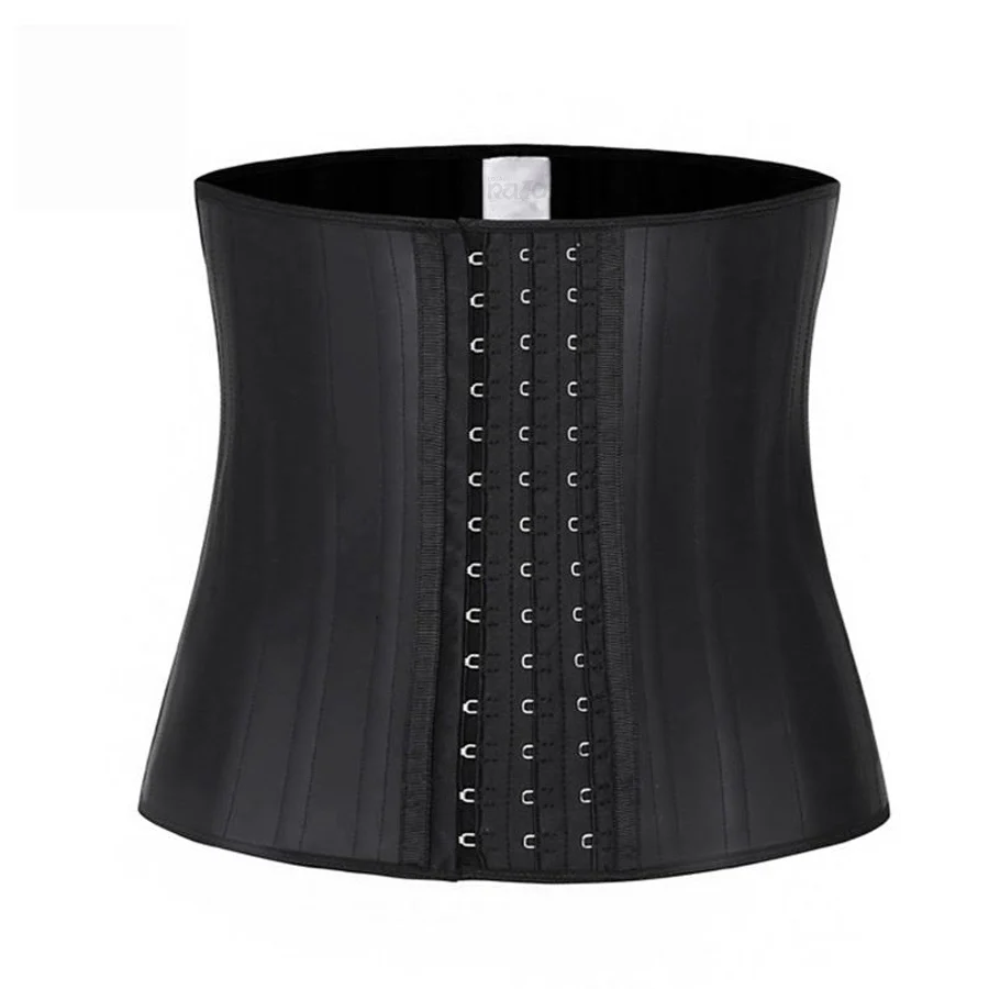 Corset Modelador Preto - Cinta Desportiva de Látex - Image 3