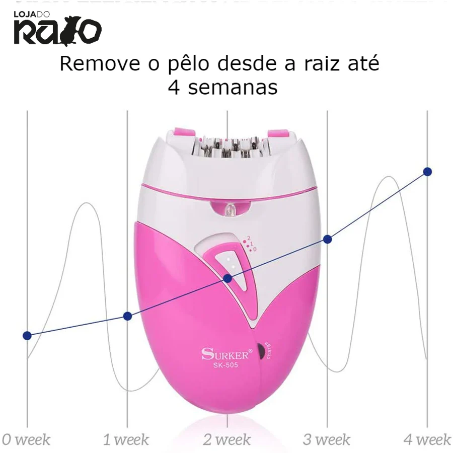Depiladora Elétrica Recarregável - Image 8