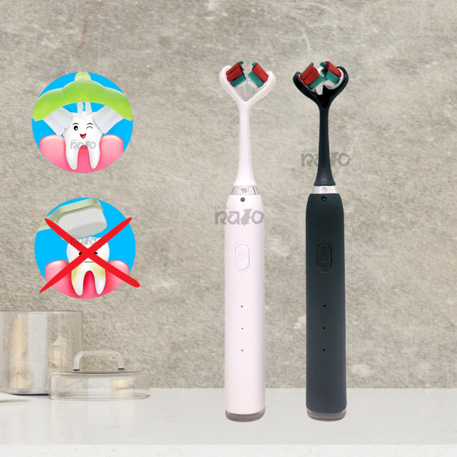 Escova de Dentes Elétrica Cabeça Dupla - Image 3