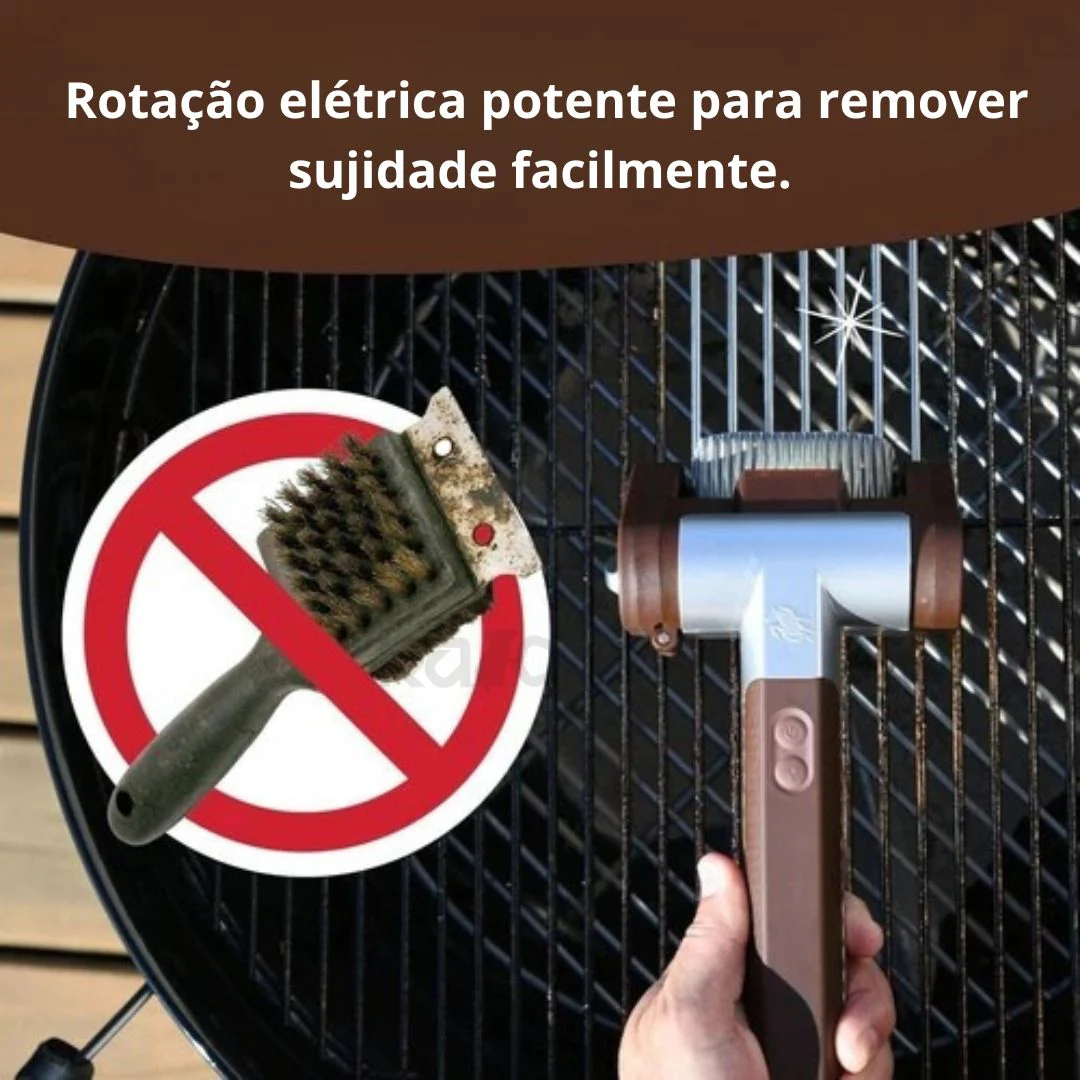 Escova Elétrica para Churrasqueira Recarregável - XY-321 - Image 3