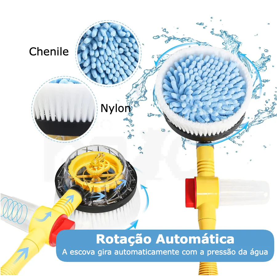 Escova Rotativa Automática para Lavar Carros - Image 8