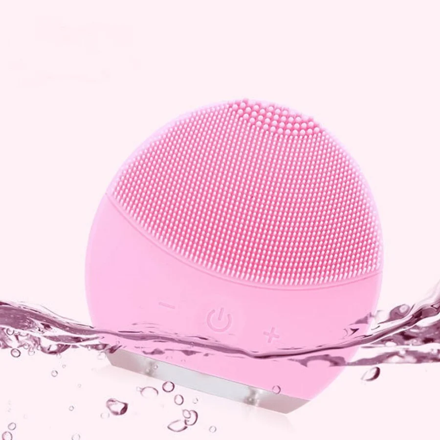 Escova Sónica de Limpeza de Rosto - Rosa - Image 2