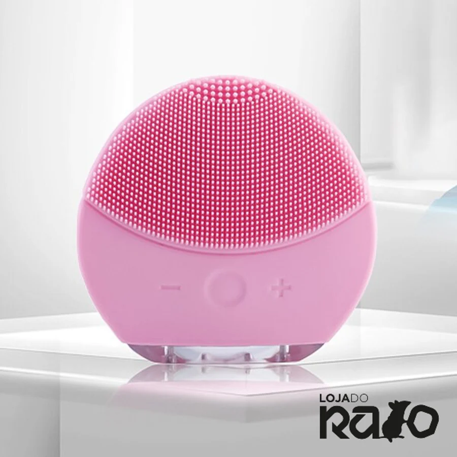 Escova Sónica de Limpeza de Rosto - Rosa - Image 3