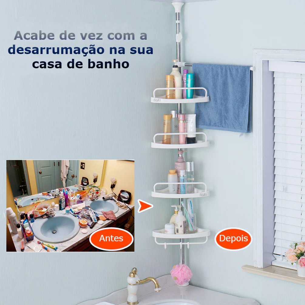 Estante de Canto Para Casa de Banho - Image 9
