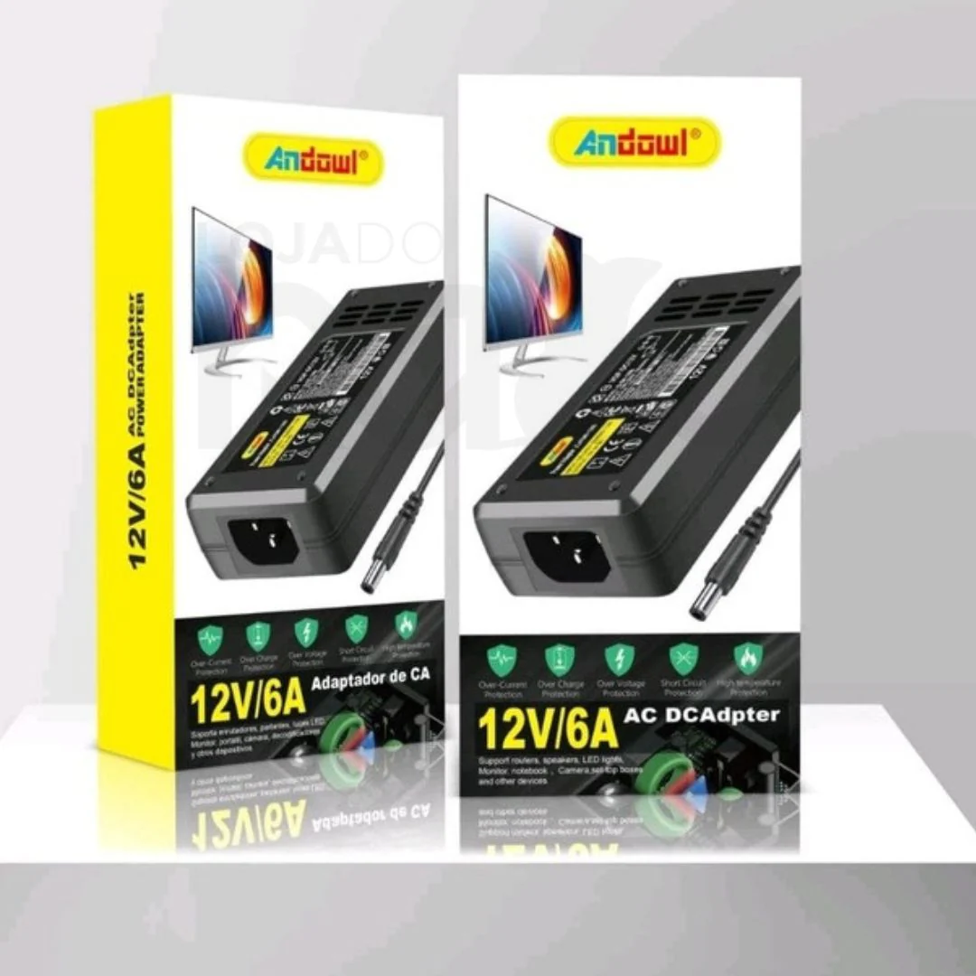 Fonte de Alimentação 8 em 1 - 12V 8A Q-DC1266