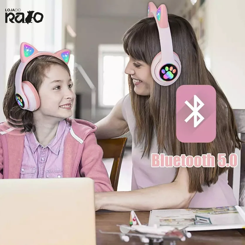 Headphones LED Orelha de Gato - Image 9