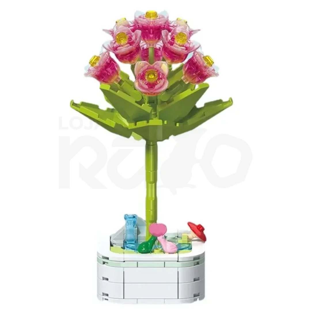 Kit de Construção Flores de Cristal - NO.103 - Image 10